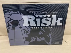 2009 Risk Onyx Edition Strategy Board Game Exclusive Barns & Noble 100% Complete