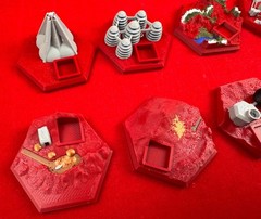 Terraforming Mars Compatible Complete set Specialty/Water/Greenery/City Upgrade