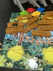 Hasbro Forbidden Bridge Board Game 99% Complete 2021 Missing 2 Gems Excellent
