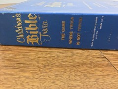 Children’s Bible Trivia Board Game Complete Vintage 1984 2100 Questions 300 Card