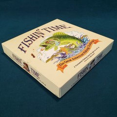 Fishin’ Time Fishing Challenge Board Game 1986 VINTAGE Distinctive Games USA **