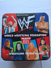 1999 Cardinal WWF Wrestling Trivia Game 2nd Edition Complete