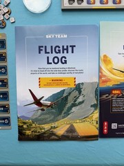 Sky Team Prepare For Landing Board Game by Luc Remond, 2023 Scorpion Masque 100%