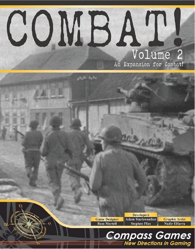 Compass Games Combat! Vol. 2 From D-Day To V-E Day Campaign Expansion NISW