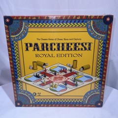 Parcheesi Royal Edition Vintage Family Strategy Board Game Complete Classic
