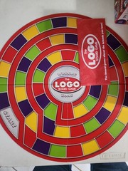 The LOGO Board Game! Trivia about the Brands You Know & Love! Ages 12+ Complete