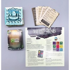 Gamewright Shifting Stones Board Game Multicolor Tiles and Tactics Strategy Game