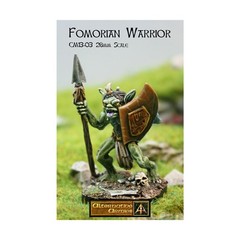 Alternative Armie Mini 28mm Fomorian Warrior – Spear and Raised Shiel Pack New