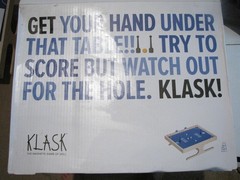 KLASK The Magnetic Game Of Skill Board Game Complete With Box Family Fun