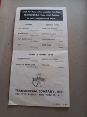 1960 Transogram Count Down Space Game…. Excellent shape!! COMPLETE!!