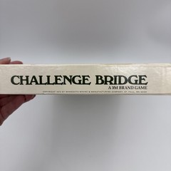 NEW Challenge Bridge 3M Bookshelf Card / Board Game Classic Vintage 1972