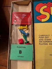1967 Milton Bradley Superman/Superboy 2in1 Game