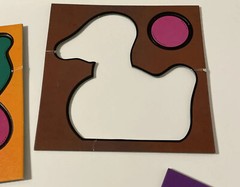 Vintage “Girocolor” Puzzle Game By Diset – Ages 3 to 8 – Complete!
