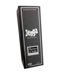 Jenga Onyx Edition Parker Brothers Board Game Barnes Noble Exclusive SEALED NEW