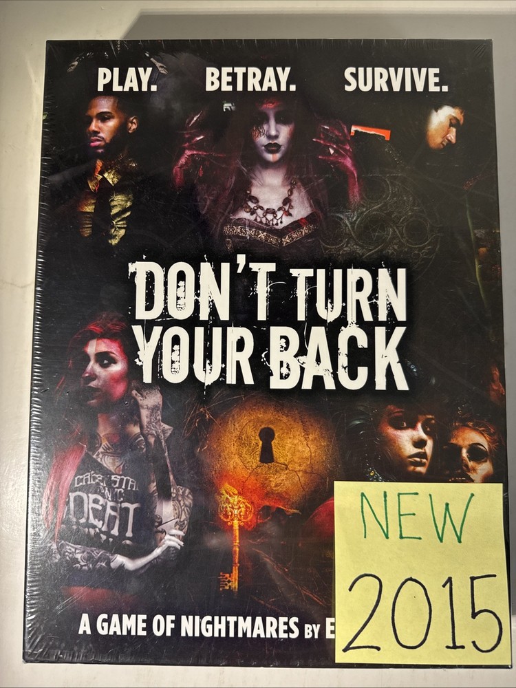 Don’t Turn Your Back Board Game 2015 Evil Hat Productions Sealed In Box New