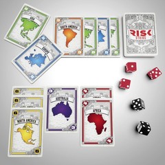 Risk Strike – Quick Strategy Game for 2-5 Players, Ages 10+, 20-Min Play