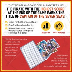 Grandpa Beck’s Games Skull King – The Ultimate Pirate Trick Taking Card White