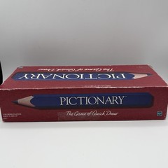 Vintage 2000 Pictionary The Game Of Quick Draw Board Game – 100% Complete