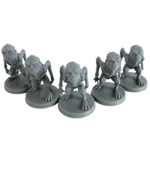 CTHULHU DEATH MAY DIE: Fear Of The Unknown 5x GHAST Minis NEW!!