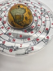 RARE Vtg 1973 Pacific Game Company Columbus Was Wrong Game Board Tartaria Globe