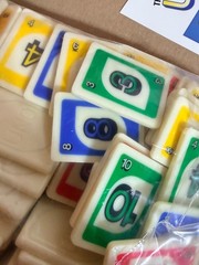 VINTAGE Uno Rummy Up COMPLETE Mattel 1993 Family Game 90’s Tiles
