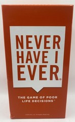 Never Have I Ever The Game of Poor Life Decisions-Drinking Game 17+FREE SHIP NOB