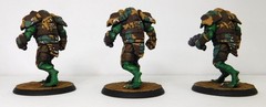 Well Painted Trun Hunters Miniatures & cards No box (3)Shadows of Brimstone FFP