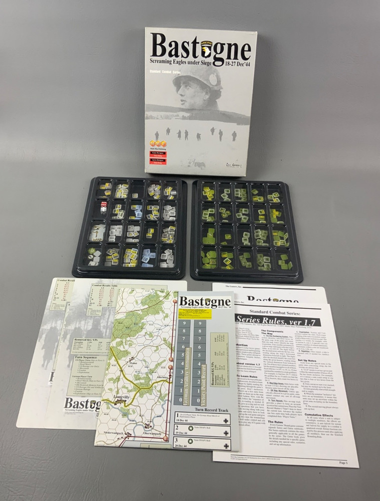 Bastogne Screaming Eagles Under Seige Standard Combat Series Game