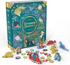 Wondrous Creatures Board Game – Worker-Placement & Tableau Building Strategy Gam