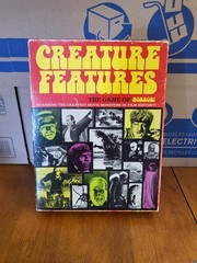 Creature Features Board Game of Horror – Movie Monsters Frankenstein (Complete)