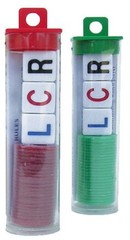 LCR – Left Center Right Dice Game – 2 Sets – (Assorted Color 16mm, Assorted