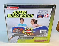 MD Sports JUMBO SUMO MATCH Great For Indoor or Outdoor Play New Sealed