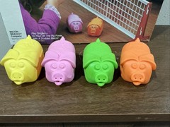 Pig Pong Game Toy Milton Bradley 1986 Ping pong Tennis Ages 6+ Box Instructions