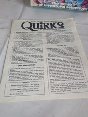 Vintage 1980 Eon Boardgame Quirks The Game of Un-Natural Selection 99% Complete