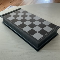 Travel Chess Board Set Magnetic Pieces & Board QuadPro Brain Games to Go