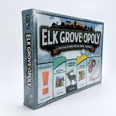 Go ELK GROVE OPOLY Monopoly Board Game Made By Late For The Sky California Sac