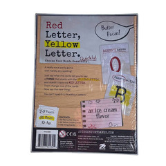Red Letter Yellow Letter Party Game Nathan Thornton Sealed Family Educational