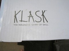 KLASK The Magnetic Game Of Skill Board Game Complete With Box Family Fun