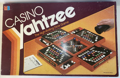 Vintage 1986 Casino Yahtzee Game by Milton Bradley COMPLETE but no cup