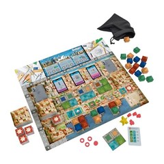 Cities City Building Board Game for 2 to 4 Players Ages 10 and Up