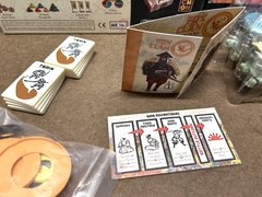 Rising Sun Daimyo Box Kickstarter Exclusive CMON Eric Lang COMPLETE Good Condit