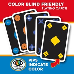 Qwirkle Rummy: Classic Card Game for Skill-Building Fun with 108 Colorful Cards!