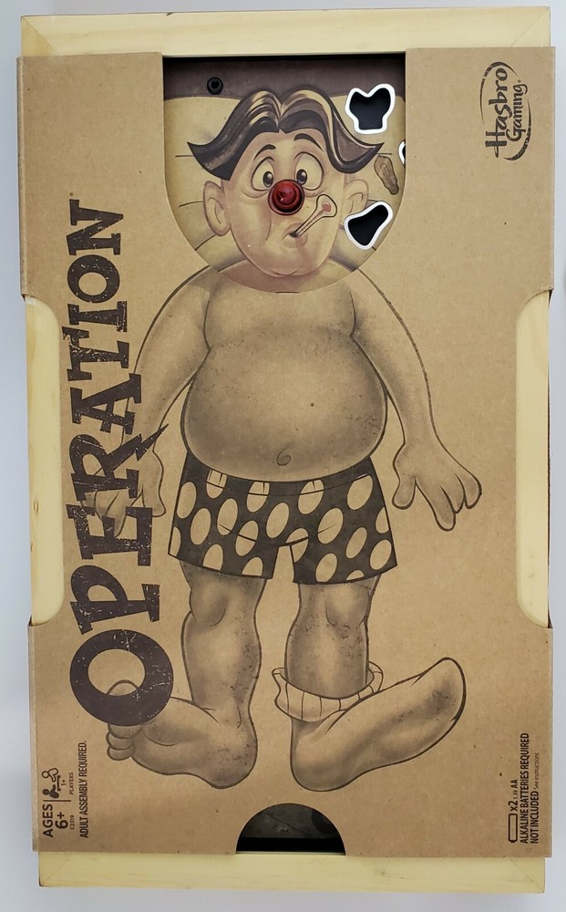 Operation – Rustic Series Wood Board Game