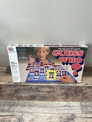 Guess Who? Vintage 1991 Board Game Milton Bradley 100% Complete w/ Instructions