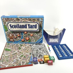 Scotland Yard Ravensburger 1983 Spiel Des Jahres Board Game Complete Mr X