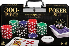 , Cardinal Classics, 300-Piece Poker Set with Aluminum Carrying Case & Professio