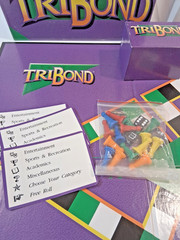 1992 TriBond Family Fun Board Game COMPLETE For Clever Minds VGT Ages 12 and up