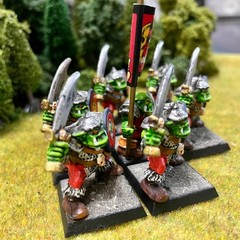 Gazkull’s Orc Thugs 7 Painted Miniatures Battle Masters
