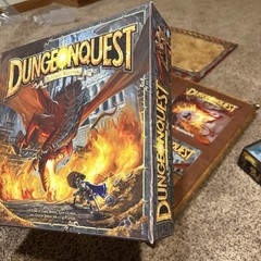 DungeonQuest Revised Edition Fantasy Flight Games 2014 Complete