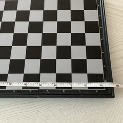 Travel Chess Board Set Magnetic Pieces & Board QuadPro Brain Games to Go